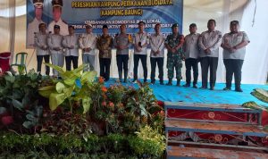 Peresmian Kampung Baung di Pokdakan Rawa Toman