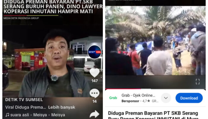 Video Viral: Lawyer Koperasi Inhutani Nyaris Tewas Diserang Orang yang Diduga Suruhan SKB