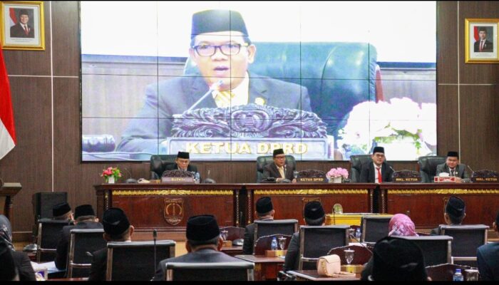 DPRD Muba Tetapkan Rencana Kerja Tahun 2025