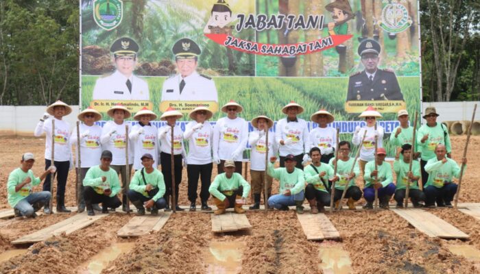 Kejari Pali Resmikan Program Jabat Tani, Sinergi untuk Meningkatkan Ketahanan Pangan dan Melindungi Petani