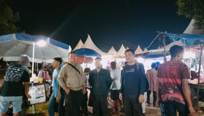 Jaga Kamtibmas, Kapolsek Tanah Abang Iptu Arzuan SH dan Anggota Lakukan Ini
