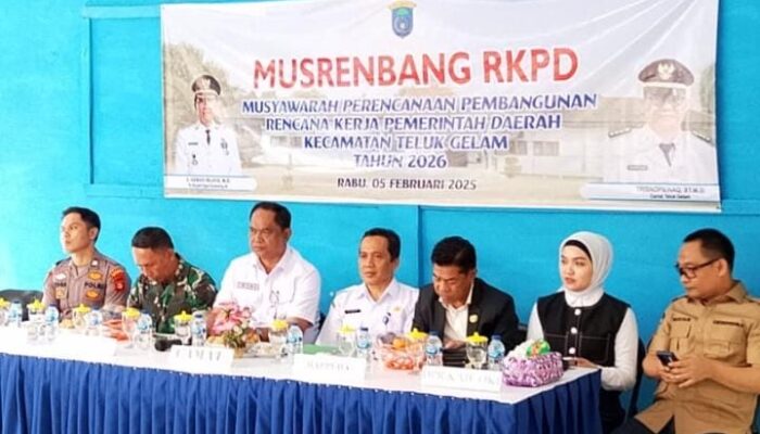 Anggota DPRD dari Dapil 7 Muklis Hadiri Musrenbang di Kecamatan Teluk Gelam