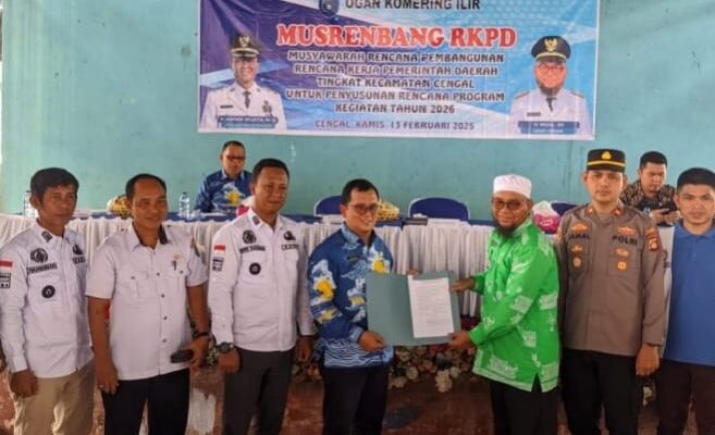 Musrenbang Kecamatan Cengal Fokus Pembangunan Insfratruktu Terutama Simpang SMA Sampai SMPN 1 Talang Rimba