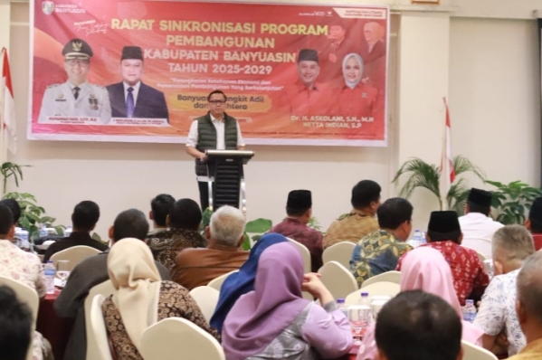 Pj Bupati Banyuasin: Pelaksanaan Pembangunan Harus Berlanjut dan Terintegrasi