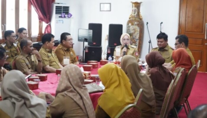 Gelar Rakor Perdana, Wabup Netta Pastikan Langsung Turun Ke bawah Beri Pelayanan Terbaik untuk Warga Banyuasin