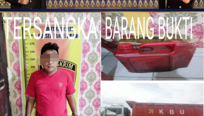 Polsek Tanah Abang Bongkar Kasus Penggelapan BBM, Sopir Truk Ditangkap
