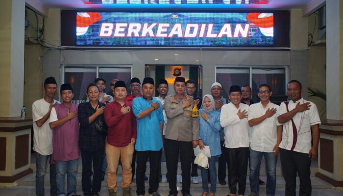 Berlangsung Penuh Kekeluargaan, Polres OKI Gelar Bukber dengan Jurnalis