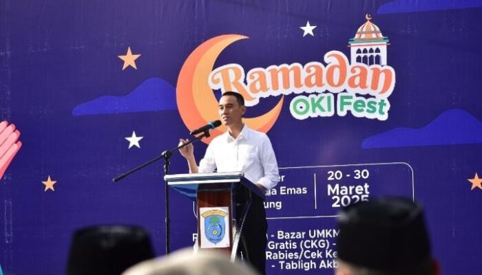 OKI Ramadan Fest Dibuka , Hadirkan Bazar UMKM hingga Tausiyah UAS