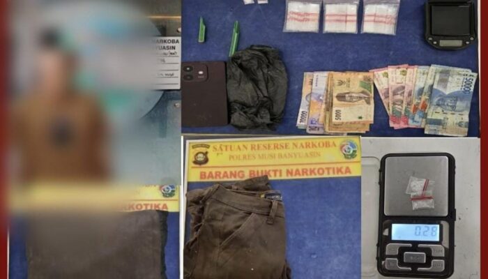 Peredaran Narkoba Disamarkan dalam Bantal, Polisi Tangkap Pelaku di Muba