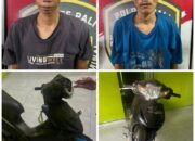 Satreskrim Polres Pali Berhasil Ungkap Kasus Curanmor di Talang Akar, Dua Pelaku Dibekuk