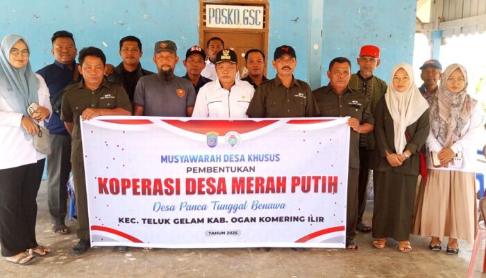 Pemilihan Pengurus Koperasi Merah Putih Desa Panca Tunggal Benawa Berlangsung Lancar dan Demokratis