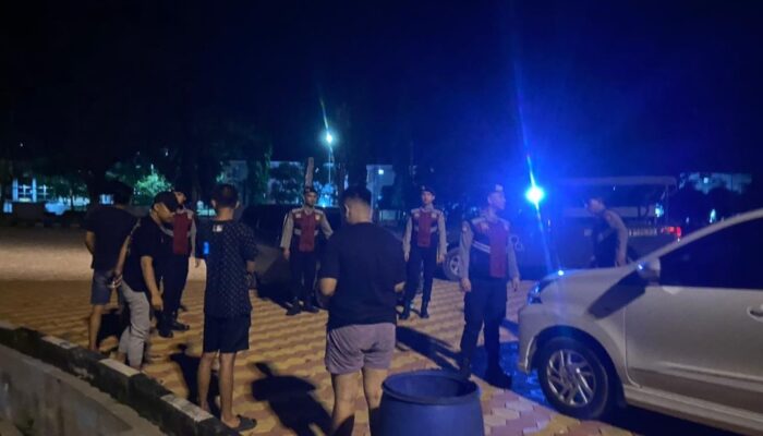 Polres Muba Gelar Patroli Malam Antisipasi Kejahatan Jalanan