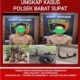 Polsek Babat Supat Amankan Dua dari Empat Pelaku Pencurian Sawit di Desa Gajah Mati