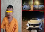 Gagal Kabur, Pencuri Mobil Mewah di Muba Diamankan Korban dan Warga