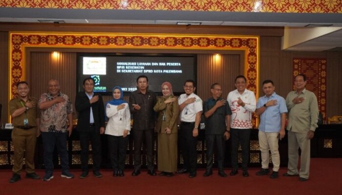 BPJS Kesehatan Sosialisasikan Program JKN di Sekretariat DPRD Kota Palembang