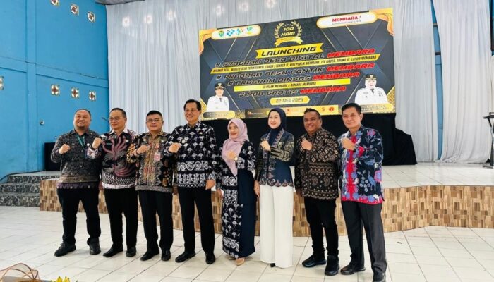 Kadis Kominfo Muba Hadiri Peluncuran Desa Digital dan Desa Cinta Statistik Muara Enim