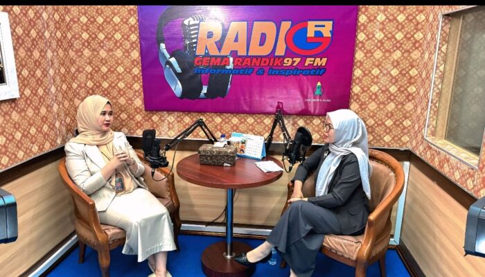 Ketua Pengadilan Negeri Sekayu Kelas IB Silvi Ariani, Podcast di Radio Gema Randik Sapa Masyarakat Muba