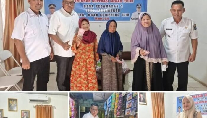 Menjelang Idul Adha 1446 hijriah Pemdes Pedamaran Satu Bagikan BLT DD Januari – Juni ke 32 KPM