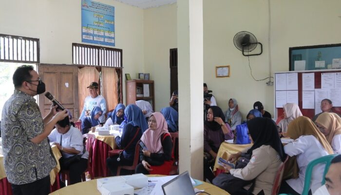 Pendekatan Langsung Kepada Masyarakat Desa Sungai Gerong, BPJS Kesehatan Palembang Gelar Sosialisasi dan Layanan BPJS Keliling