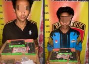 Dua Pencuri Counter di PALI Dicokok Polisi, Rugi Rp 3 Juta