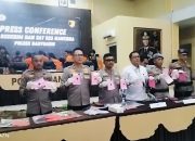 Polres Banyuasin Ungkap 24 Kasus Kriminal Sepanjang Juni: Narkoba, Curas, Hingga Persetubuhan Anak