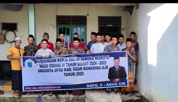 Agus Cik Serap Aspirasi Warga Desa Cahaya Mas Kecamatan Mesuji Makmur Dalam Resesnya di Dapil V