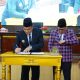Penandatanganan Keputusan Bersama Bupati H M Toha dan DPRD Muba