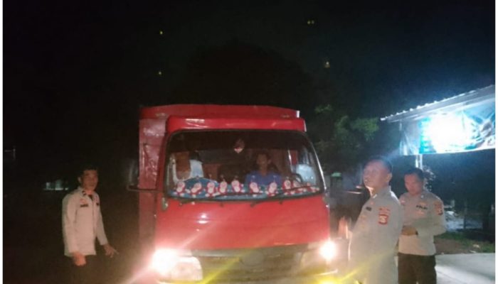 Pastikan Kamtibmas Tetap Kondusif, Polsek Tanah Abang Gelar Apel Malam dan Patroli Rutin