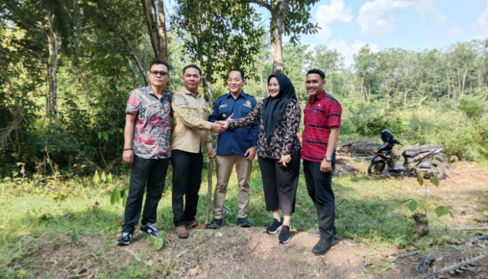 Camat Lais dan Polsek Lais Berhasil Selesaikan Perselisihan Tapal Batas Antara Desa Lais dan Desa Petaling