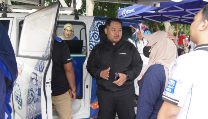 Dekatkan Pelayanan, BPJS Kesehatan Cabang Palembang Turunkan Mobil Keliling di Event Jalan Santai