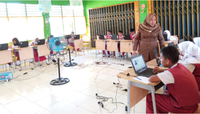 Siswa Kelas V SD Negeri 1 Lais Ikuti ANBK, Ini Kata Kepala SD Negeri 1 Lais Komalasari