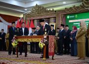 Penandatanganan Perjanjian Kerja sama Pemkab Banyuasin Dengan Pengadilan Agama