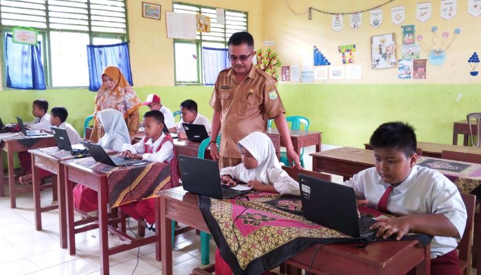 25 Siswa SD Negeri 1 Gajah Mati Ikuti ANBK Tahun 2025