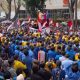 Ribuan Mahasiswa Geruduk DPRD Sumsel, Tujuh Tuntutan Menggema, Dua Penyusup Bersenjata Diamankan