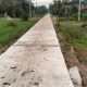 Jalan Cor Beton Desa Songo Makmur Rampung Dibangun, Akses Warga Selat Penuguan Makin Lancar