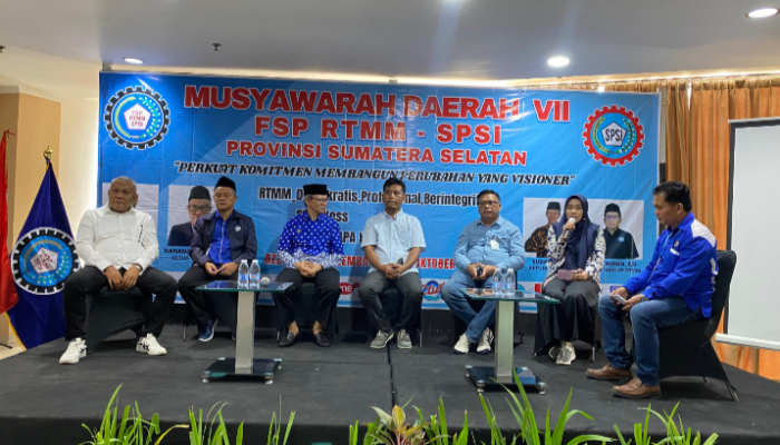 Sosialisasi Program JKN Warnai Musyawarah Daerah ke-7 FSP RTMM SPSI Provinsi Sumatera Selatan