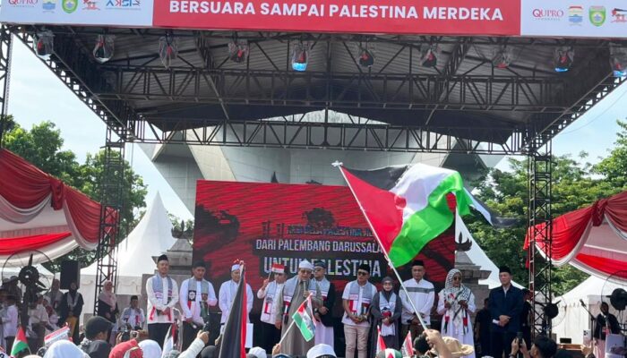 Ketua DPW PGK Sumsel: Suara dari Bawah Jembatan Ampera Menggema untuk Palestina