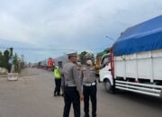 Antisipasi Pemotor Lawan Arus di Simpang Y Sukajadi, Sat Lantas Banyuasin Turun Tangan