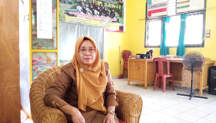 Siswa Ikuti Ujian SAS, Kepala SDN Pom Sawit Erniza Sampaikan Ini