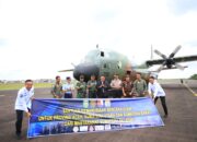 Pemprov Sumsel Kembali Salurkan Bantuan 15 Ton Logistik untuk Korban Bencana Sumbar lewat Jalur Udara