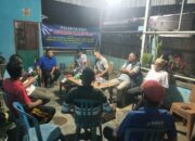 Diskusi Kampung Relawan Biru di Kelurahan Kebun Bunga Sukarame RT.73, Masyarakat minta segera dibangun Kolam Retensi