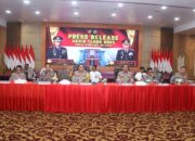 Rilis Akhir Tahun Polda Sumsel 2025, Kapolda Tegaskan Komitmen Polri Presisi
