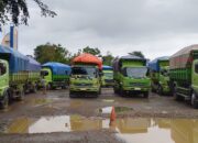 Razia Tim Terpadu, 40 Truk Di Amankan Dishub Linggau