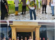Kapolres PALI Tinjau Langsung Banjir Sungai Lematang di Desa Curup Tanah Abang