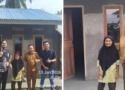 Camat Pedamaran Resmikan Rumah Layak Huni Program CSR di Desa Pedamaran III