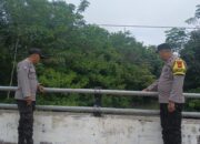 Polsek Penukal Abab Pantau Debit Air Tiga Sungai, Kapolres PALI: Kondisi Masih Normal