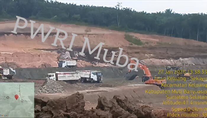 Ketua PWRI Muba: PT DLJ Ditutup di Atas Kertas, Kegiatan Tambang Masih Beroperasi