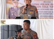 Kapolres Muba Silaturahmi ke Polsek Sungai Lilin, Tekankan Sinergi dan Perang Terhadap Narkoba