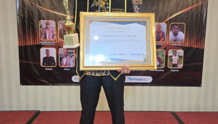 Guncang Panggung Internasional! Andi Murexs Raih Gelar Best Innovator di Kinerja Award 2026, Siap Menuju Malaysia
