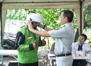 Kolaborasi Budaya Safety di Jalan Raya, Jasa Raharja Hadir di Tengah Komunitas Ojol Rawa Buaya Jakarta